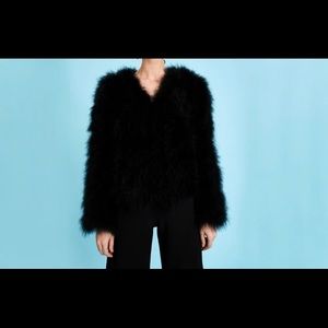 LPA Ostrich Fur Jacket